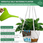 Set of 2-10 Inch Hanging Planters - Image 5