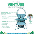 Baby Delight Go with Me Venture Portable Chair | Indoor and Outdoor | Sun - Image 3