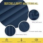 NICETOWN Moroccan Blue Blackout Curtains - Image 2
