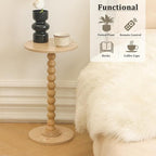 Round Side Table, Small Drink Table - Image 4