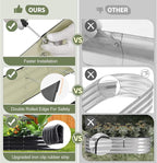 Galvanized Raised Garden Bed Outdoor- Raised Beds - Image 4