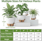 Plant Pots, Modern Planters for Indoor Outdoor Plants, Room & Office Décor - Image 4
