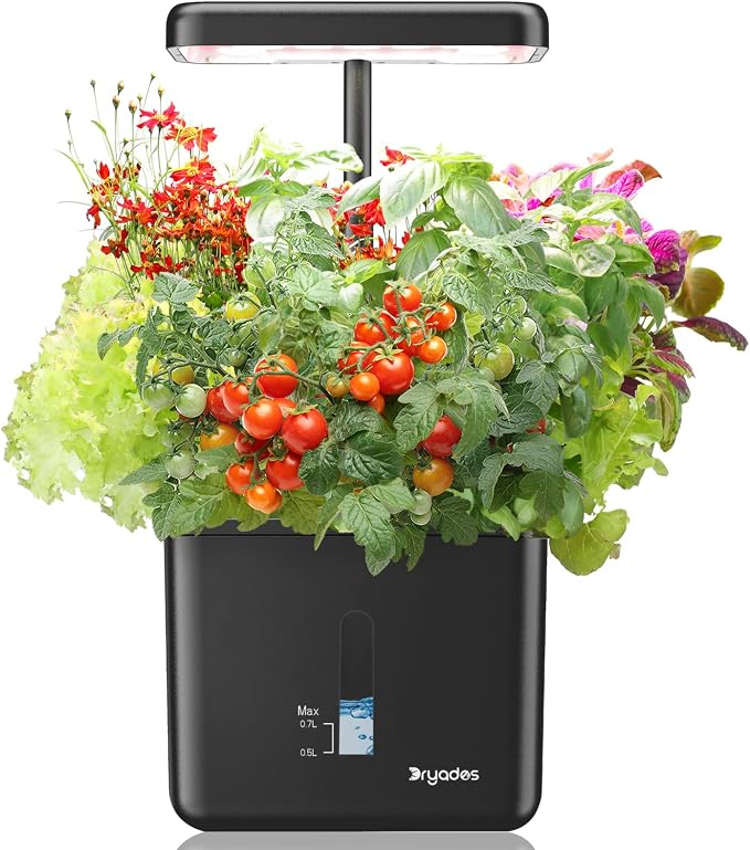 Indoor Garden Growing Systems Self-Watering Plant Pot Smart Gardening System by Dryades