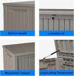 ROJIK Outdoor Storage Housing Deck Box - Image 5