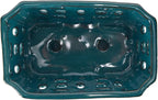 W&W Orchid Pot with Holes and Saucer - Image 4