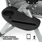 MoNiBloom Beach Chaise Lounge Chair, Patio Folding Recliner - Image 12