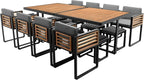 Merax 18 Pieces Outdoor Dining Set - Image 5