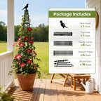 Garden Trellis for Climbing Plants Outdoors, Vegetables - Image 7