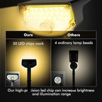 AloftSun Solar Motion Sensor Outdoor Lights, Waterproof Motion Sensor Spot - Image 2