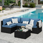 JAMFLY Patio Furniture Sets, 5-Piece Outdoor Patio Furniture - Image 7