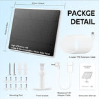 Solar Panel for Ring Camera, 3 Pack 6W Solar Charger Compatible - Image 6