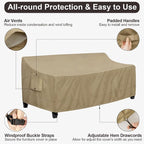 PureFit Outdoor Couch Cover Waterproof Patio Sofa Furniture Covers, 3-Seater - Image 5