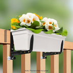 Window Box Brackets, Adjustable Planter Box Brackets, Heavy Duty Iron Flower - Image 3