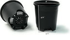 Cotta Planters 2 Gallon Black Nursery Pot Plastic 6-Pack Planter Pots Pot Liners - Image 2