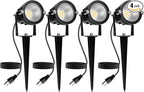 Outdoor Spotlight Warm White 2700K, 10W LED Spot Lights Outdoor by REEGOLD