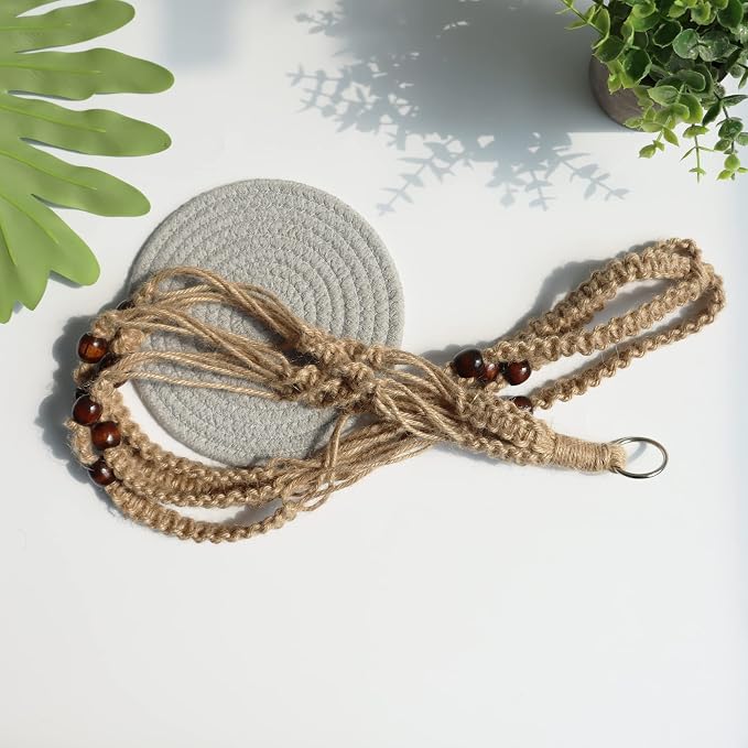 Macrame Plant Hanger Indoor Hanging - Image 4