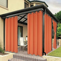 BONZER Outdoor Curtains for Patio Waterproof Thick Privacy Grommet Light by Bonzer