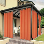 BONZER Outdoor Curtains for Patio Waterproof Thick Privacy Grommet Light by Bonzer