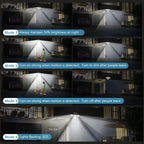 Mokot Solar Lights Outdoor, 288 LED 2800LM Motion Sensor Outdoor Light - Image 2