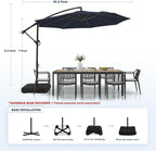 wikiwiki 10ft Patio Umbrella - Image 6