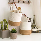 Goodpick 2pack Jute Rope Hanging Basket - Image 7