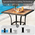 AECOJOY Outdoor Height Bar Table, High Top Outdoor Pub - Image 6