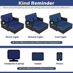 COSTWAY Patio Rattan Daybed - Image 9