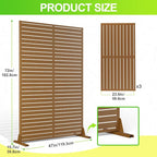 Outdoor Privacy Screen, Freestanding Privacy Fence Panels - Image 7
