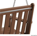 POLYWOOD GNS60TE Vineyard 60" Swing - Image 6