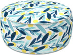 LVTXIII Outdoor/Indoor Inflatable Stool Ottoman, All Weather Patio Footrest Pouf by LVTXIII