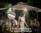 ABCCANOPY Grill Gazebo with 2 Side Awnings - Image 7