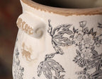 Rustic Farmhouse Ceramic Flower Pots, Vintage Antique Planters & Vase - Image 3