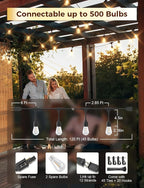 XMCOSY+ 120FT Outdoor String Lights Waterproof - Image 5
