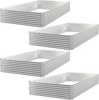 4 Pack Corrugated Galvanized Steel Raised Garden Bed Outdoor, Metal Above by CATMANOR