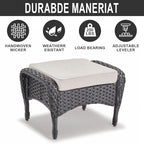 Belord Outdoor Ottomans for Patio Foot Rest - Image 5