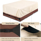 Rectangular Patio Furniture Covers, Upgraded 600D Heavy Duty Outdoor Furniture - Image 5