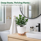 T4U 2 Pack 8 Inch Self Watering Pots - Image 8