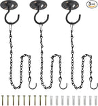 NACETURE Ceiling Hooks for Hanging Plants 3 Pack by NACETURE