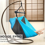 Hammock Chair, Hanging Chair for Outdoor Indoor, Large Lightweight Swing Chair - Image 2