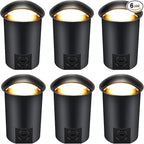 CLOUDY BAY 5W Well Lights Low Voltage Landscape Lighting, 12V-24V Waterproof by CLOUDYBAY