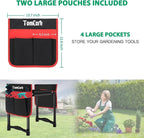 TomCare Garden Kneeler and Seat 10.64” Wider Larger Soft Kneeling Pad Garden - Image 4