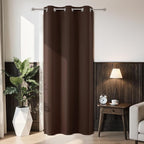 Joydeco Blackout Door Curtain for Doorway Privacy 78 Inches Long, Grommet by JOYDECO
