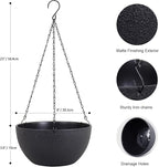 8 inch Small Hanging Planters Plant Pots - Image 2