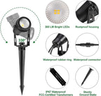 Low Voltage Landscape Lighting, 8 Pack Outdoor Spot Lights - Image 2