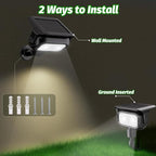 Nreonrick Solar Spot Lights 360° Adjustable Solar Lights Outdoor IP65 Waterproof - Image 6