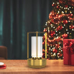 Portable Metal Table Lamp for Indoor/Outdoor, Rechargeable Cordless LED Lamp - Image 8