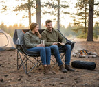 EMERIT Oversized Fully Padded Camping Chair, Heavy Duty 650LB Folding Camping - Image 2
