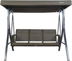 Kozyard Brenda 3-Seat Outdoor Porch Swing Glider, Patio Swing - Image 4
