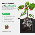 VIVOSUN 8-Grid 55 Gallon Plant Grow Bags, Large Fabric Raised Garden Bed - Image 4