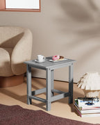 YEFU Outdoor Side Table for Patio: 16" HIPS Weather - Image 2